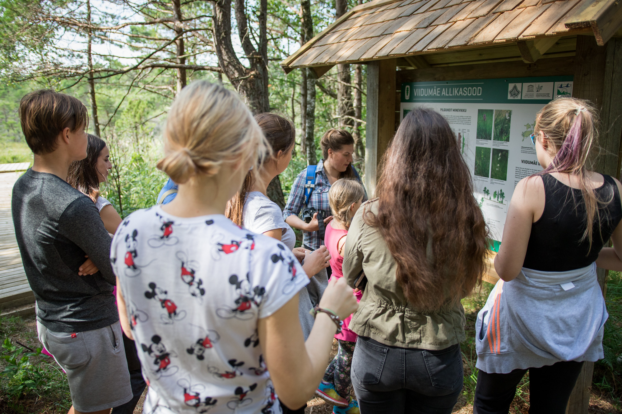 Nature education is directly involved in getting to know nature. Photo: Karl Jakob Toplaan