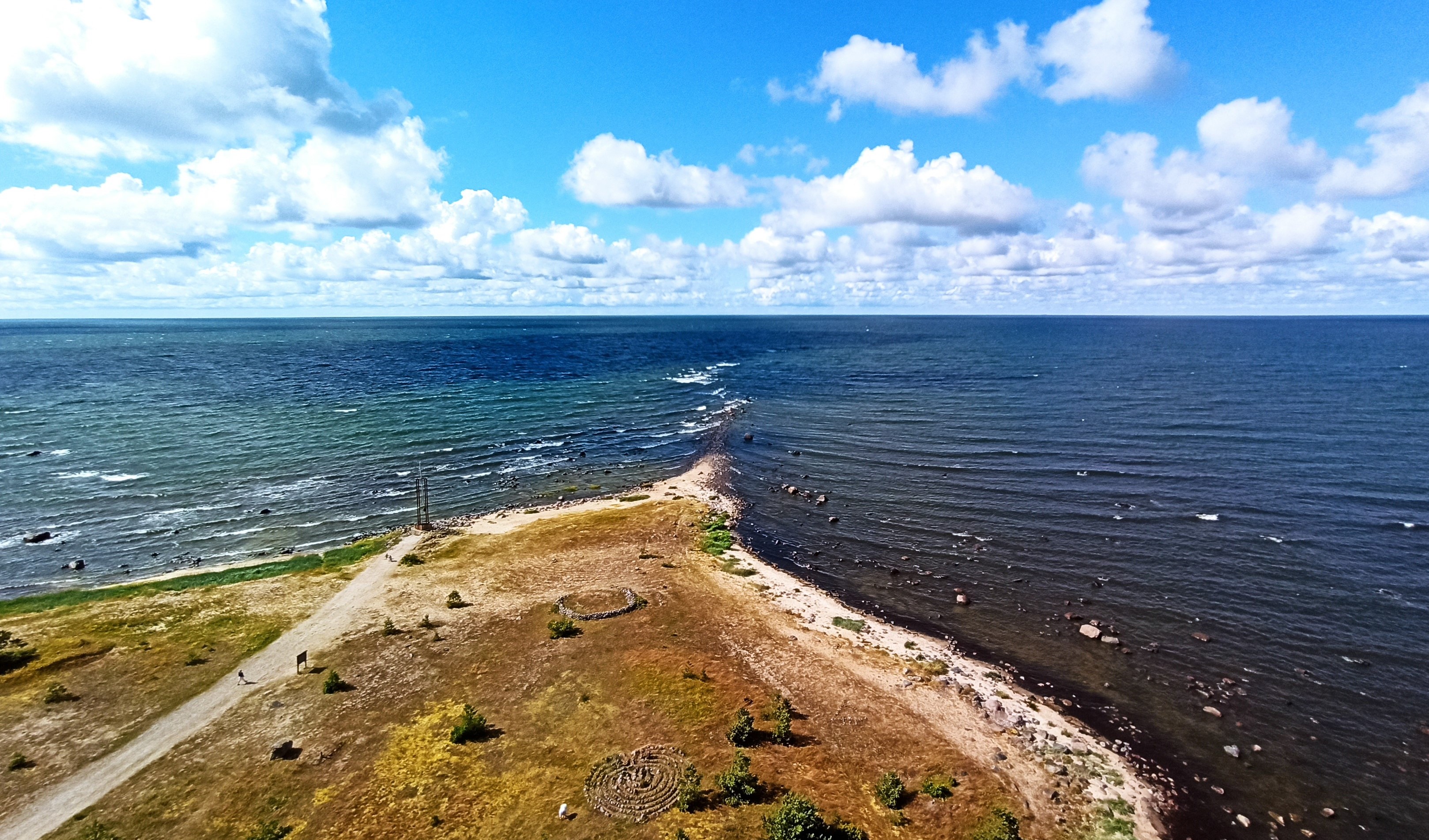 The Baltic Sea from Tahkuna Cape in Hiiu County